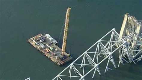 live coverage of baltimore bridge cleanup
